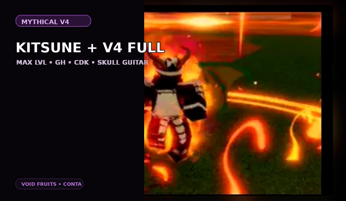 VOID FRUITS — personagem em build avançada