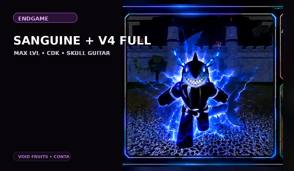MAX + SANGUINE + V4 + GH + CDK + SG — imagem da build